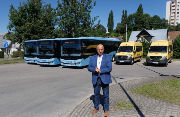 Jonavoje – penki nauji autobusai: į gatves išriedės dar daugiau elektrinio transporto 