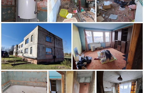 Vos už 2 200 eurų - Jonavos rajone parduodamas trijų kambarių butas, tačiau yra viena svarbi detalė