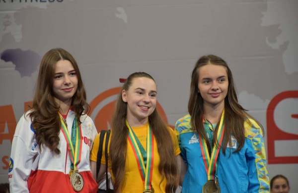 Jonavietė Augusta Chlomko - Europos čempionė: iškovojo aukso medalį