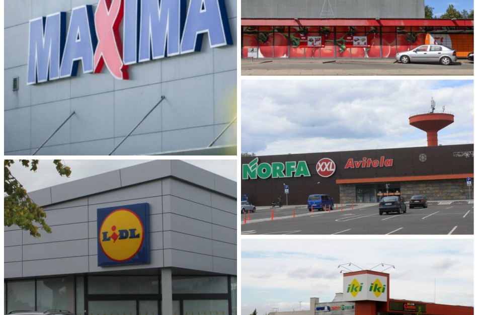 Už analogiškų prekių krepšelį  – daugiau nei 5 eurų skirtumas
