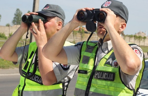 Rugsėjį šalies keliuose organizuojamos policijos prevencinės priemonės