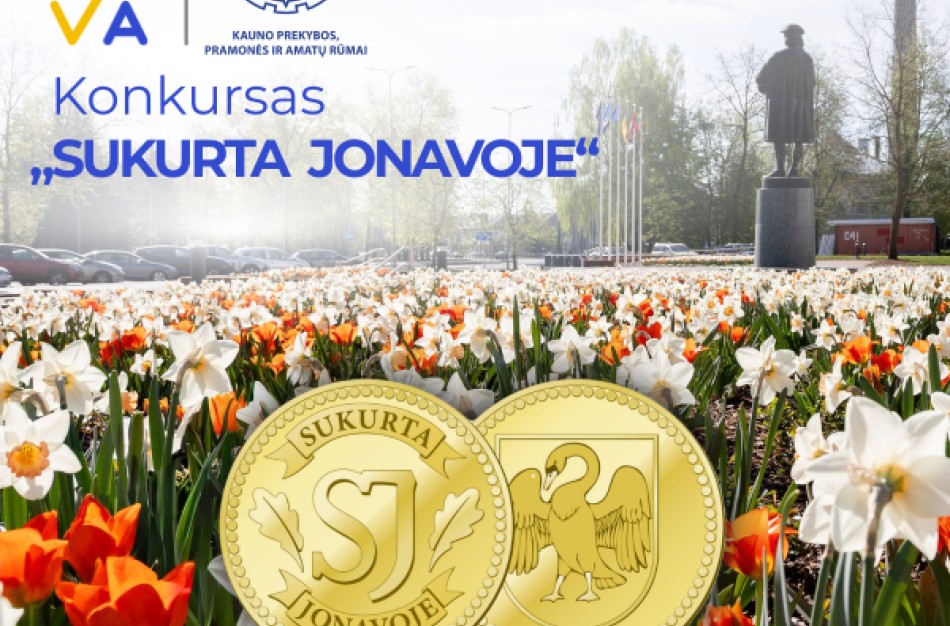Konkursas „Sukurta Jonavoje“: vienuoliktą kartą ieško išskirtinių Jonavos krašto idėjų