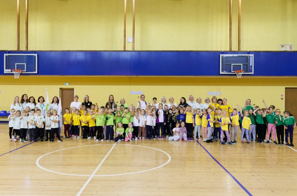 Mažųjų olimpiečių šventėje – judesys, draugystė ir gera nuotaika