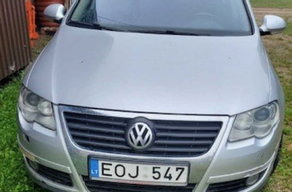 Automobilio VW PASSAT (valst. Nr. EOJ547) pardavimas viešo aukciono būdu: pradinė kaina 1000 eurų