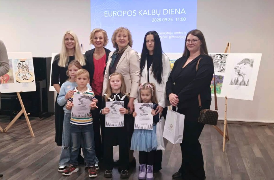 „Dobilo“ ugdytiniai Europos kalbų dienai skirtame konkurse - tarp nugalėtojų 