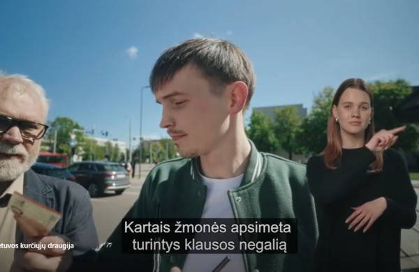 „Su tuo nesame susiję“: LKD perspėja apie pinigų rinkėjus viešose vietose