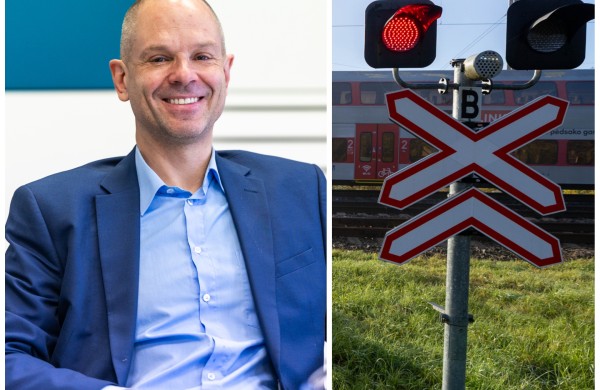 Kai užsidega raudona: kas ir kaip nusprendžia stabdyti traukinį 