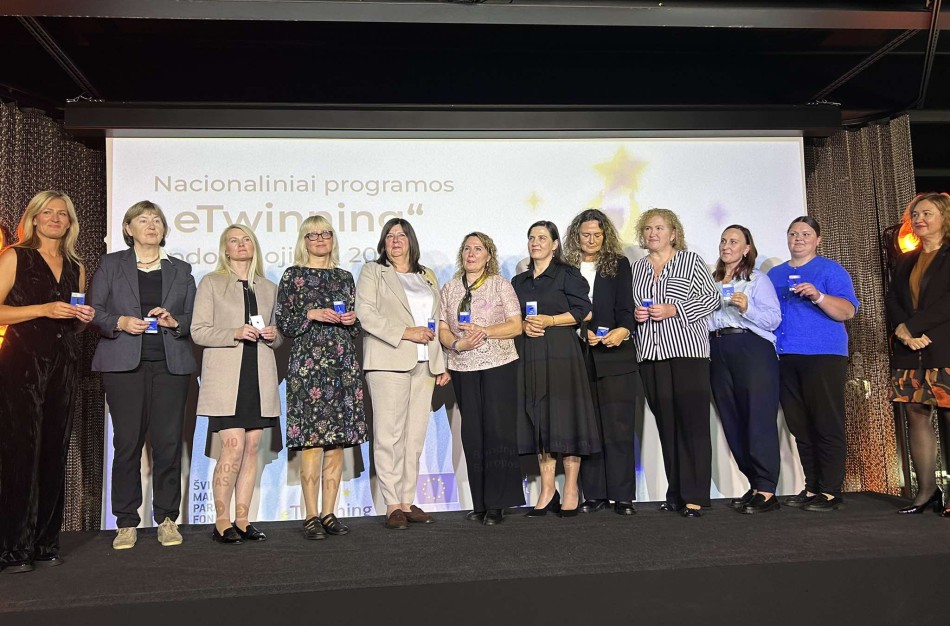 Jonavos ikimokyklinio ugdymo įstaigų mokytojų „eTwinning“ projektai – įvertinti nacionaliniu mastu