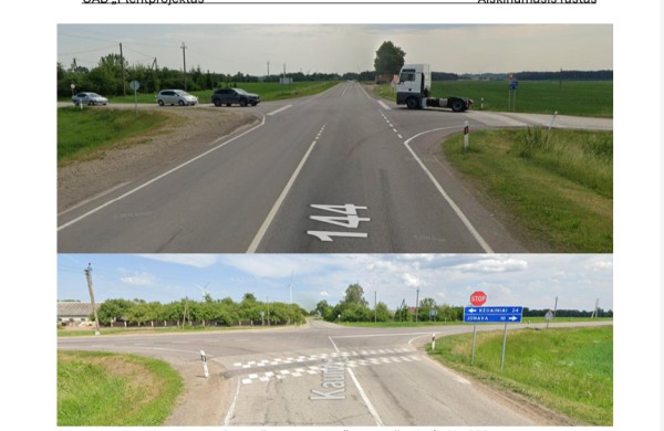 Jonava - Kėdainiai kelyje planuojama žiedinė sankryža: kas bus sutvarkyta