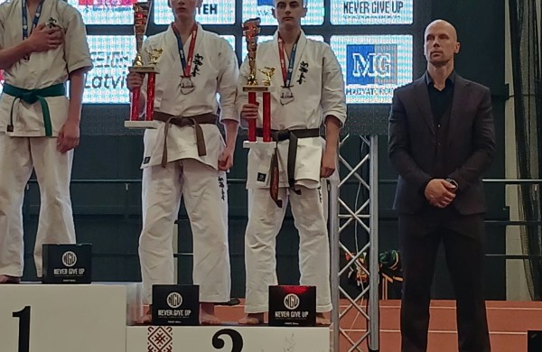 Markas Čekanavičius iškovojo Europos karatė čempionato bronzą Rygoje