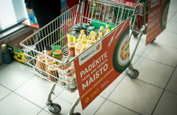 Jau šį savaitgalį – „Maisto banko“ akcija: savanoriai pasitiks pirkėjus 374 parduotuvėse visoje Lietuvoje