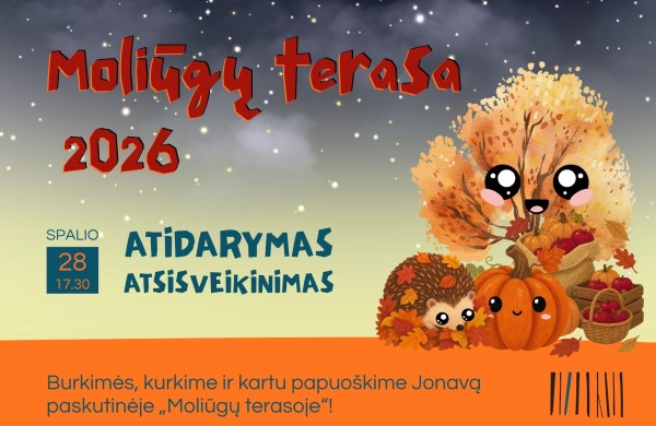 10-oji „Moliūgų terasa“ beldžiasi paskutinį kartą: Jonavos biblioteka kviečia kurti ir švęsti kartu