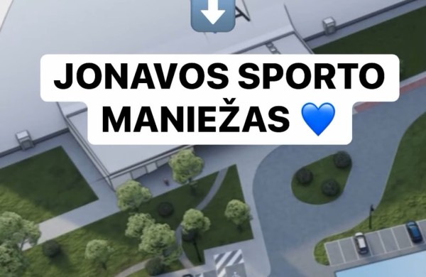 Jonavos sporto maniežas turės pavadinimą: gyventojai pasirinko vieną iš keturių variantų