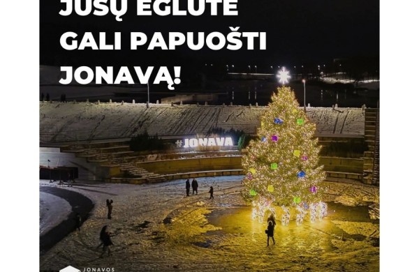 Galbūt Jūsų eglė šiemet papuoš Joninių slėnį?