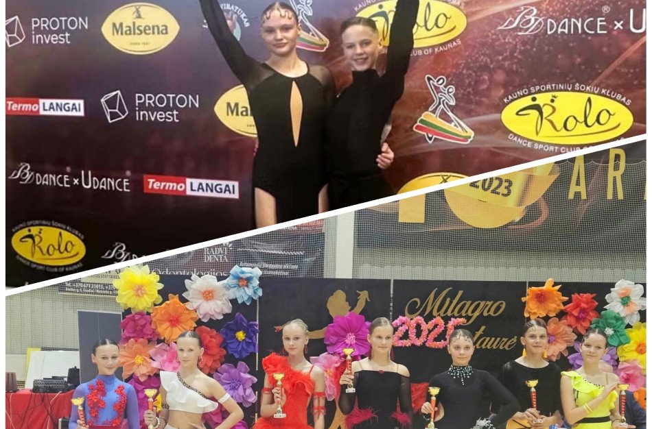 Tris dienas šokių klubas „Vėtra“ šturmavo sportinių šokių olimpą