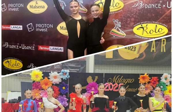 Tris dienas šokių klubas „Vėtra“ šturmavo sportinių šokių olimpą