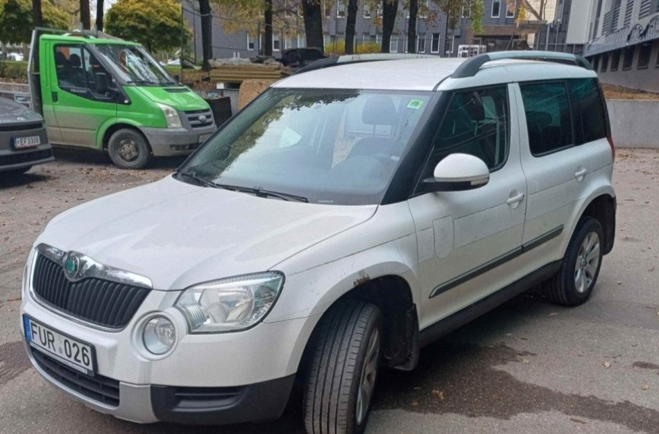 Automobilio ŠKODA YETI (valst. Nr. FUR026) pardavimas viešo aukciono būdu