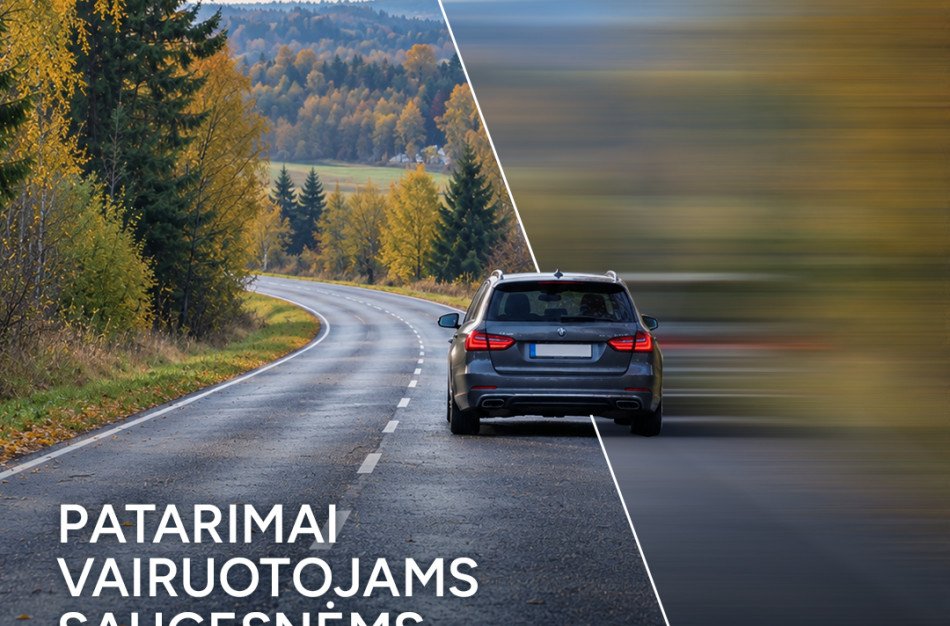 „Via Lietuva“: Vėlinių savaitgalis keliuose – intensyvesnis eismas, įsigalioja vairuotojams svarbūs sezoniniai KET reikalavimai