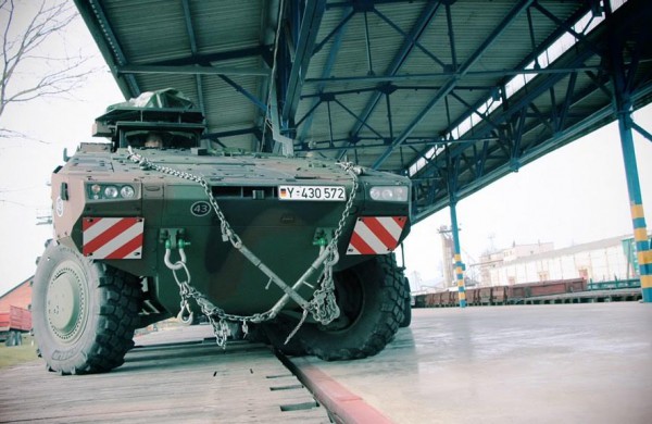 Vokietijos kariai į Gaižiūnų poligoną pratyboms gabens sunkiąją karinę techniką