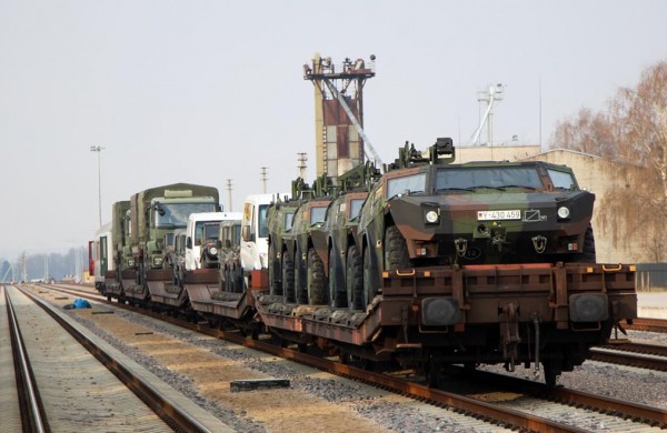 Vokietijos kariai į Gaižiūnų poligoną pratyboms gabens sunkiąją karinę techniką