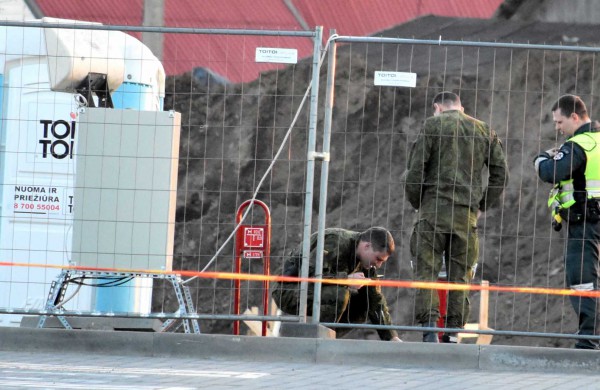 Prie naujosios "Maximos" rastas galimai karo laikų sprogmuo