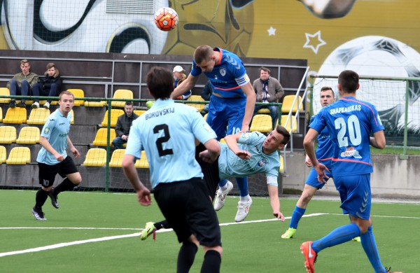 Blankus „Lietava“ futbolininkų žaidimas, nulėmęs pralaimėjimą „Stumbrui“