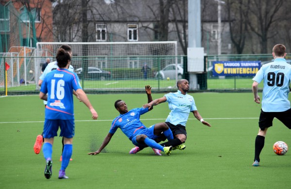 Blankus „Lietava“ futbolininkų žaidimas, nulėmęs pralaimėjimą „Stumbrui“