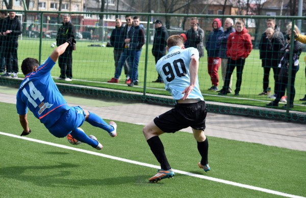 Blankus „Lietava“ futbolininkų žaidimas, nulėmęs pralaimėjimą „Stumbrui“