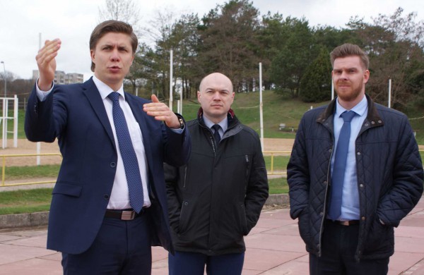 Kūno kultūros ir sporto departamento generalinis direktorius E.Urbanavičius: „Statoma Jonavos arena savivaldybei yra iššūkis“