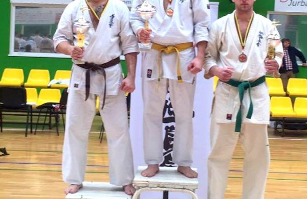 Trys kovotojai – trys prizinės vietos