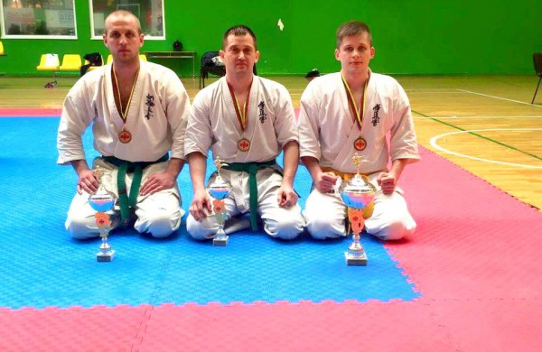 Trys kovotojai – trys prizinės vietos