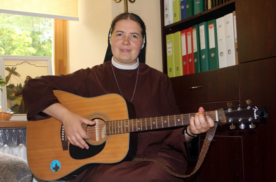 Vienuolė sesuo Pranciška „Amžinieji įžadai - lyg priesaika sutuoktiniui“