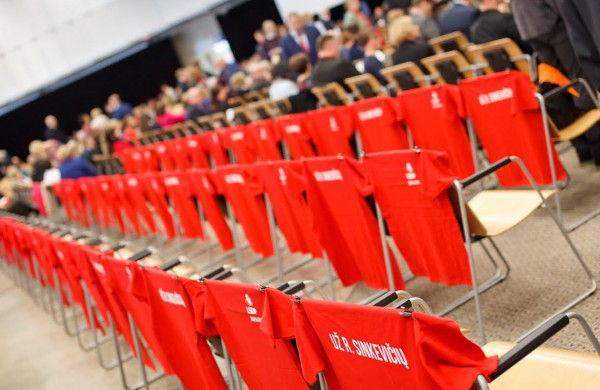 LSDP suvažiavimas patvirtino – Jonavoje kandidatuos R. Sinkevičius