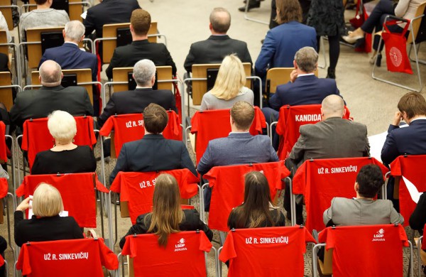 LSDP suvažiavimas patvirtino – Jonavoje kandidatuos R. Sinkevičius