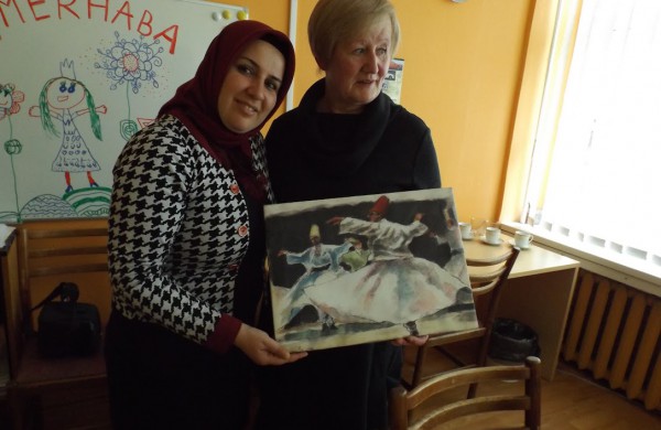 Lopšelyje darželyje „Saulutė“ – svečiai iš Turkijos