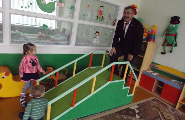 Lopšelyje darželyje „Saulutė“ – svečiai iš Turkijos