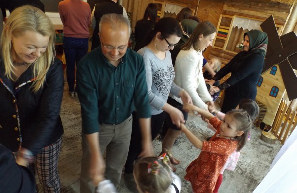 Lopšelyje darželyje „Saulutė“ – svečiai iš Turkijos