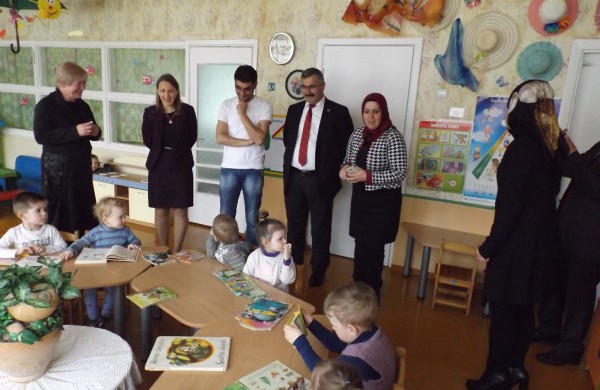 Lopšelyje darželyje „Saulutė“ – svečiai iš Turkijos
