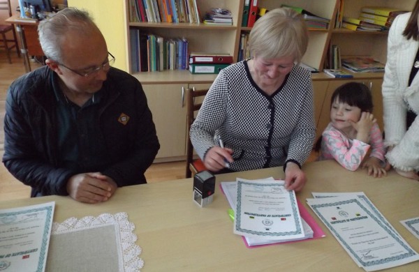 Lopšelyje darželyje „Saulutė“ – svečiai iš Turkijos