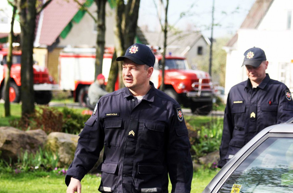 Profesinę šventę minėjo Jonavos ugniagesiai