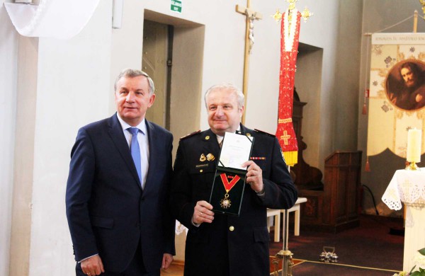 Profesinę šventę minėjo Jonavos ugniagesiai