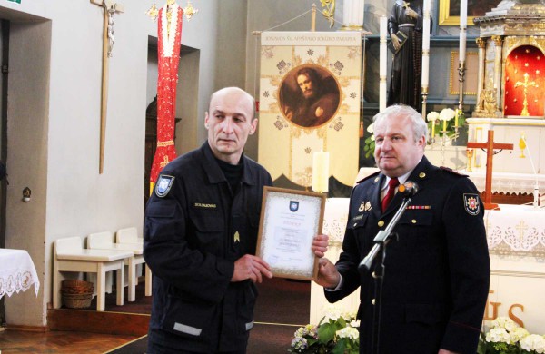 Profesinę šventę minėjo Jonavos ugniagesiai