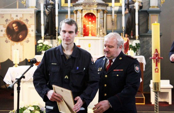 Profesinę šventę minėjo Jonavos ugniagesiai