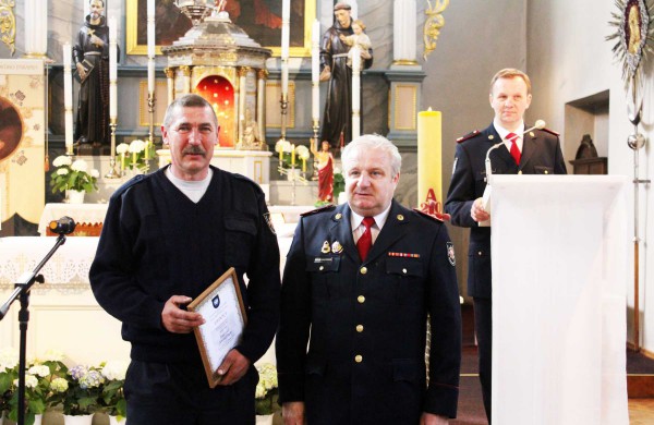 Profesinę šventę minėjo Jonavos ugniagesiai