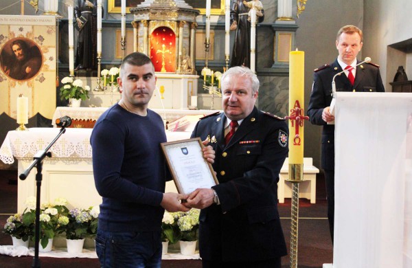 Profesinę šventę minėjo Jonavos ugniagesiai