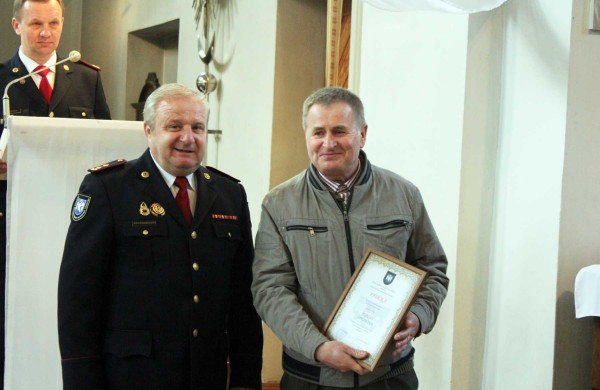 Profesinę šventę minėjo Jonavos ugniagesiai