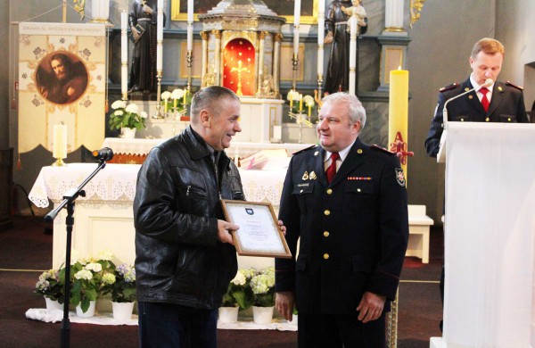 Profesinę šventę minėjo Jonavos ugniagesiai