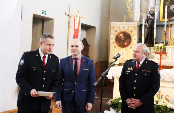 Profesinę šventę minėjo Jonavos ugniagesiai