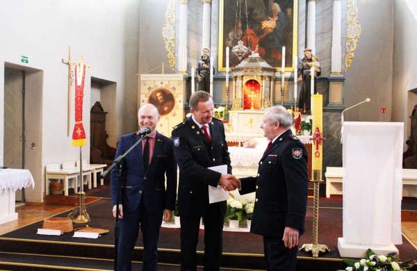 Profesinę šventę minėjo Jonavos ugniagesiai