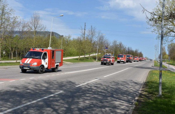 Profesinę šventę minėjo Jonavos ugniagesiai